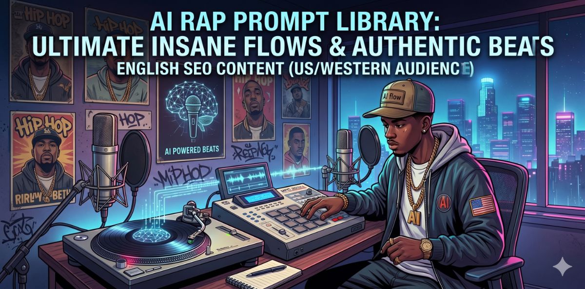 The Ultimate AI Rap Prompt Library: How to Get Insane Flows and Authentic Beats