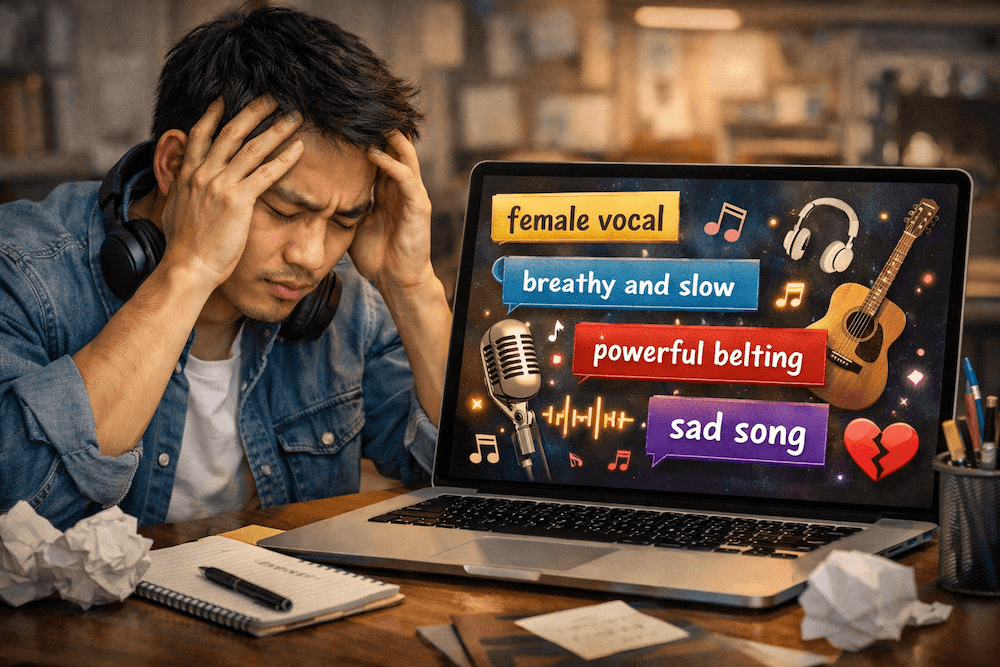 How to Write AI Music Vocal Prompts for Realistic Singing | Meloty.ai