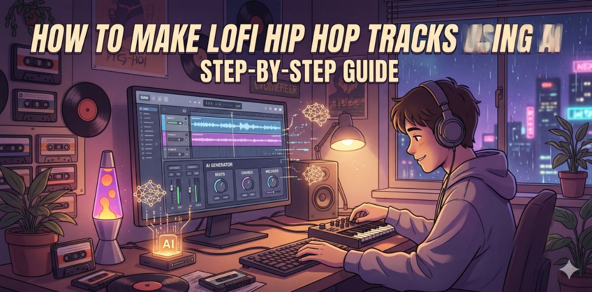 How to Make a Lofi Hip Hop Track Using AI (Step-by-Step Guide)