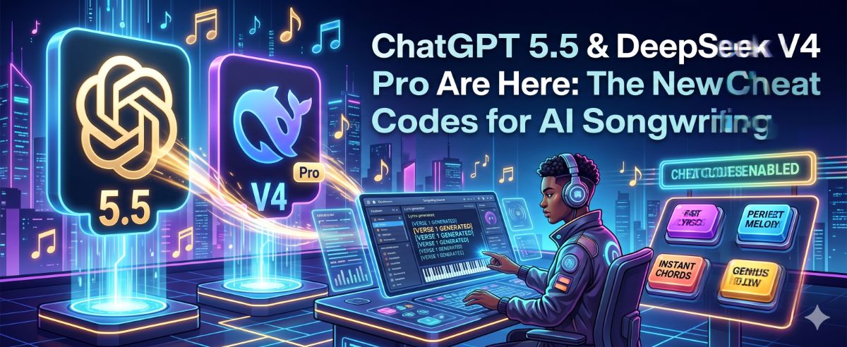 ChatGPT 5.5 和 DeepSeek V4 Pro 来了：人工智能歌曲创作的新作弊码