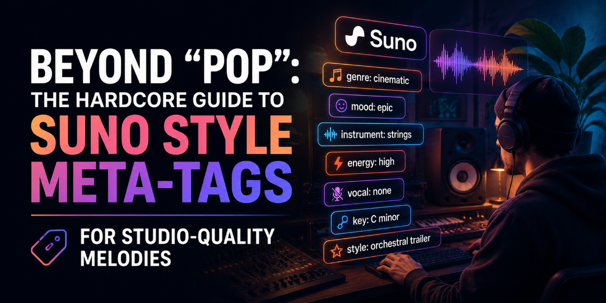 Beyond "Pop": The Hardcore Guide to Suno Style Meta-Tags for Studio-Quality Melodies