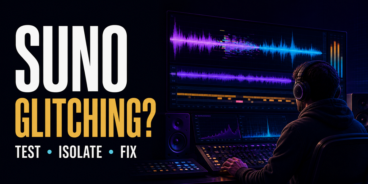 How to Fix Suno Artifacts, Random Vocals, and Chord Drift
