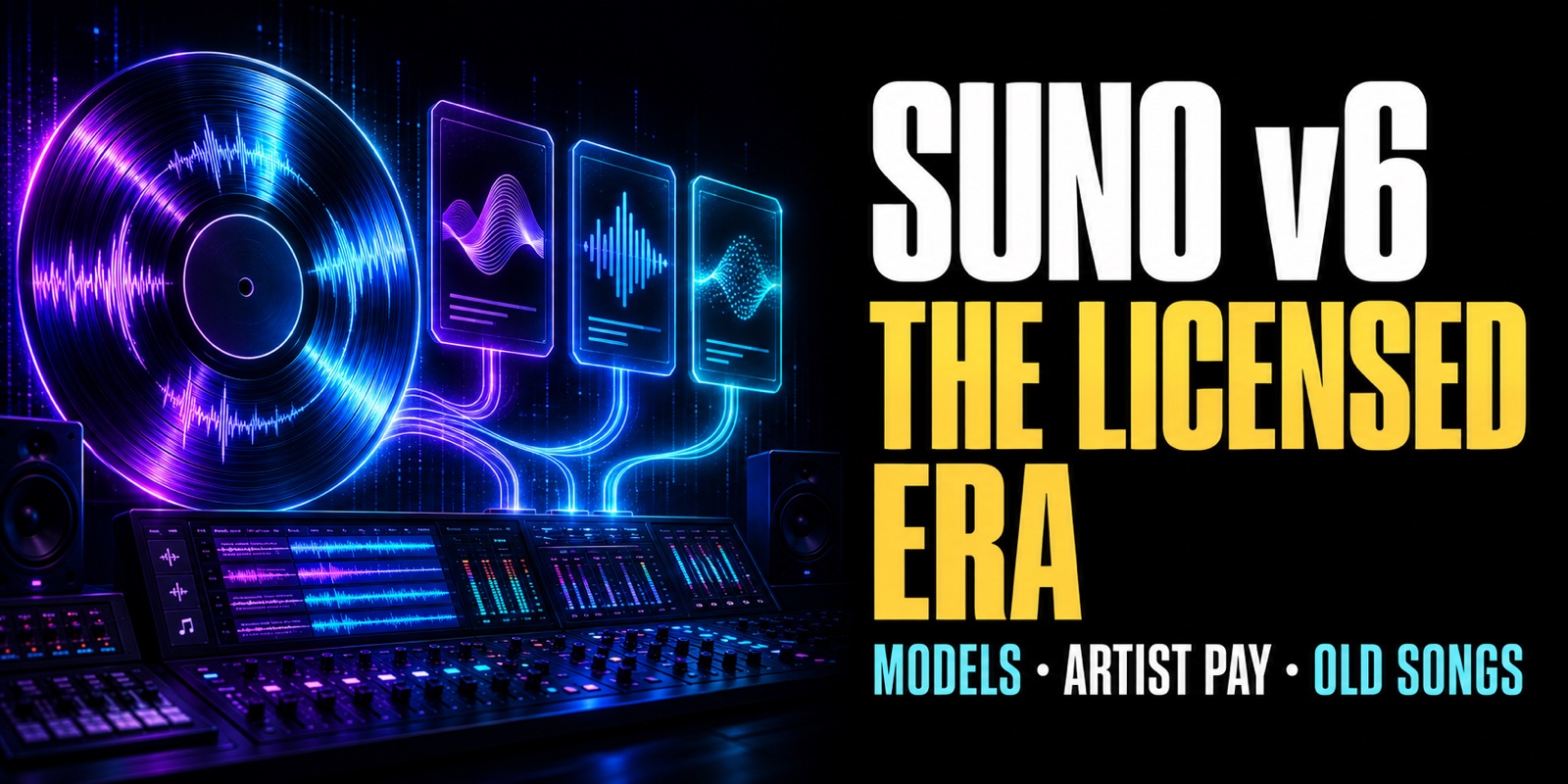Suno v6 Explained: Licensed Models, Artist Pay, and Old Songs