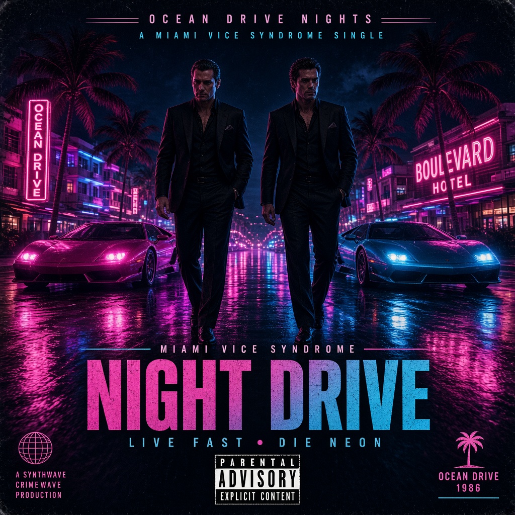 Neon Afterglow: Miami Vice '85 Reborn